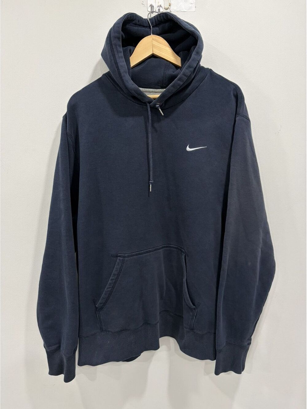 Vintage Y2K Nike Hoodie Sweater swoosh check